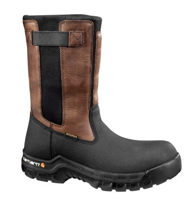 Carhartt Waterproof Composite Toe Pull-On Wellington Boots, EVA Midsole, 10 in.