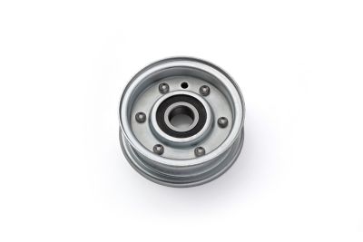 Image showing  Flat Idler Pulley for Power Transmission, Outside Diameter 3.188 in., Inside Diameter 5/8 in., Steel