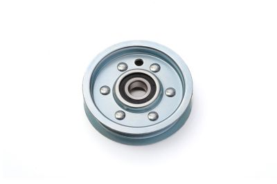 Phoenix Heavy-Duty Steel Flat Idler Pulley, 5/8 in. Bore, 3-3/4 in. OD