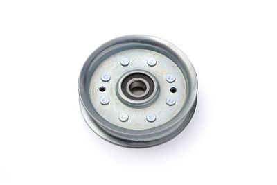 Phoenix Heavy-Duty Steel Flat Idler Pulley, 5/8 in. Bore, 4-5/8 in. OD, 3/4 in. W