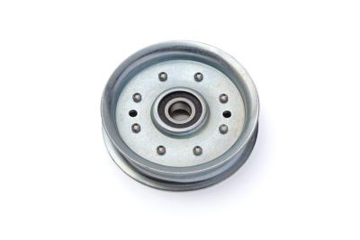 Image showing  Flat Idler Pulley, General Purpose Pulley for Power Transmission, Outside Diameter 4.625 in., Inside Diameter 5/8 in.