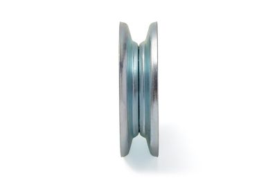 Image showing  V-Groove Idler Pulley, General Purpose Pulley for Power Transmission, Outside Diameter 3.75 in., Inside Diameter 5/8 in.