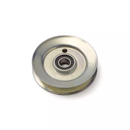 Phoenix V-groove idler pulley general purpose pulley for power transmission 4" outer diameter 5/8" inner diameter. Mower Engines & Parts