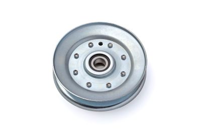 Image showing  V-Groove Idler Pulley, General Purpose Pulley for Power Transmission, Outside Diameter 5 in., Inside Diameter 5/8 in.