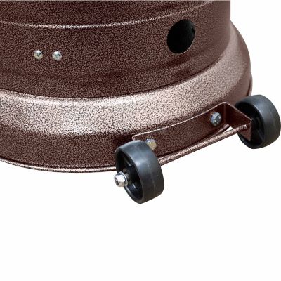 Image showing  AZ Propane Patio Heater, 100 sq. ft., 48,000 BTU, Hammered Bronze