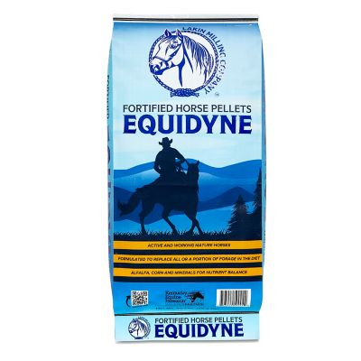 Lakin Milling Equidyne Fortified Complete Pellet Horse Feed, 80 lb.