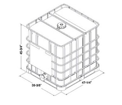 Image showing UTMS 275 gal. Intermediate Bulk Container