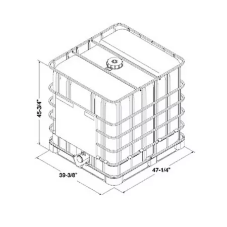 UTMS 275 gal Intermediate bulk container Water Storage Tanks