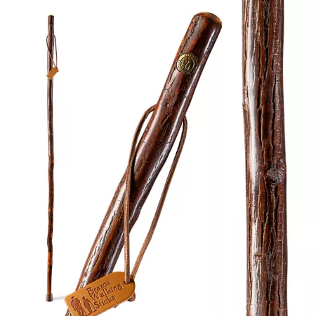 Brazos Freeform Hickory Walking Stick Travel Accessories