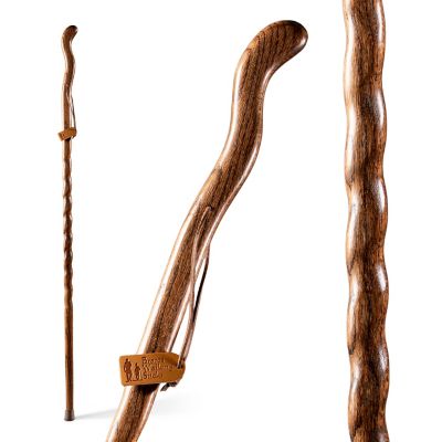 Brazos Oak Fitness Walking Stick, Brown