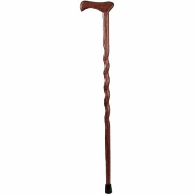 Brazos Twisted Oak Walking Cane, 37 in.