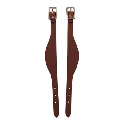 Weaver Equine Bridle Leather Flared Fender Horse Hobbles, Dark Mahogany
