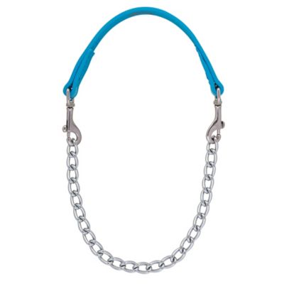 Weaver Leather Brahma Webb Goat Collar, NP Chain, Hurricane Blue