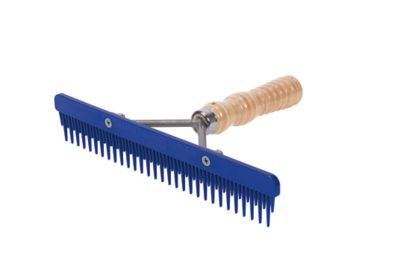 Weaver Leather Fluffer Livestock Comb with Wood Handle and Replaceable Plastic Blade