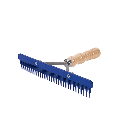 Weaver Leather Fluffer Livestock Comb with Wood Handle and Replaceable Plastic Blade