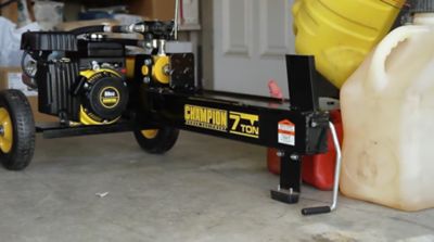 Image showing  7-Ton Gas-Powered Horizontal Compact Log Splitter with Auto Return