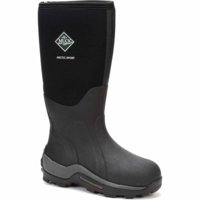 Muck Boot Company Men's Arctic Sport Tall Steel Toe Waterproof Boots