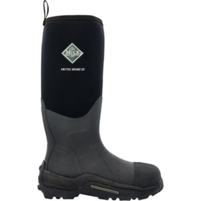 Image showing 6 th Muck Boot Company Men's Arctic Sport Steel Toe Tall Waterproof Insulated Boots