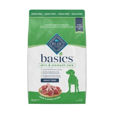 Blue Buffalo Basics Adult Grain-Free Limited Ingredient Lamb and Potato Recipe Dry Dog Food