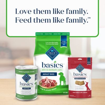 Image showing 8 th Blue Buffalo Basics Adult Grain-Free Limited Ingredient Lamb and Potato Recipe Dry Dog Food