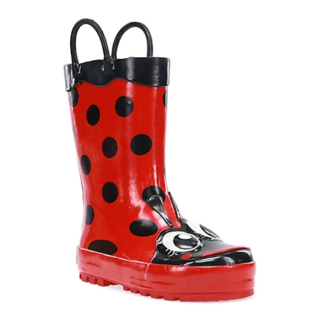 Western Chief Girls' Little Kid Ladybug Rain Boots