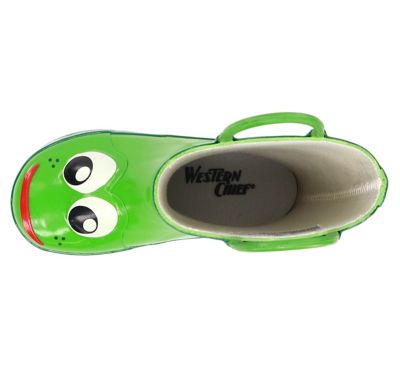 Image showing 2 th Western Chief Unisex Toddler Frog Rain Boots