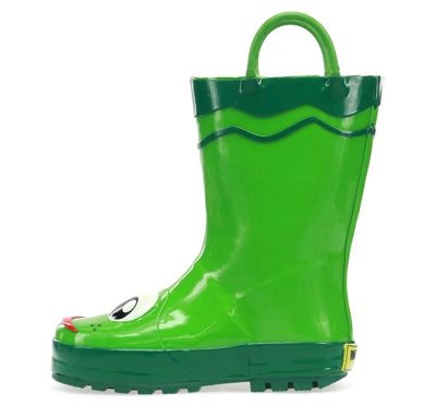 Image showing  Unisex Toddler Frog Rain Boots