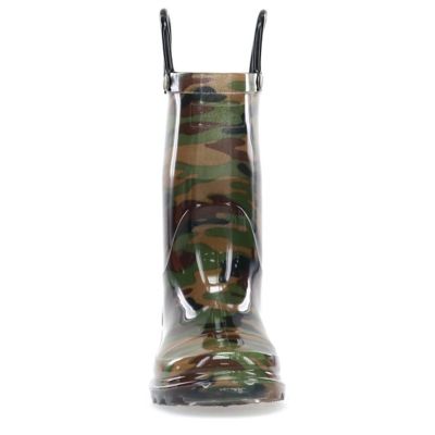 Image showing 3 th Western Chief Kid's Camo Lighted Rain Boots