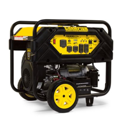 Champion Power Equipment 12 000w Portable Generator With Electric Start And Lift Hook 100111 At Tractor Supply Co