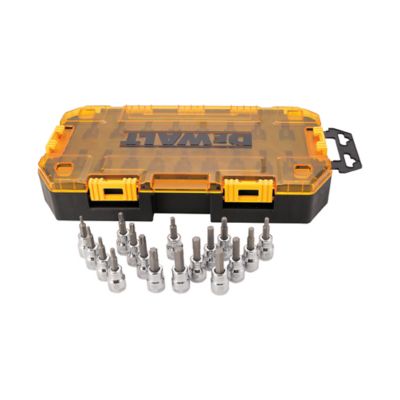 DeWALT 3 8 in. Drive Bit Socket Set 17 pc. at Tractor Supply Co