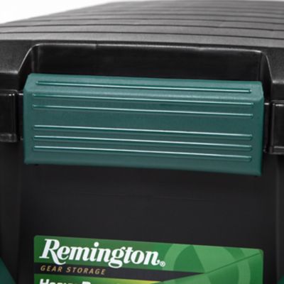 Image showing 5 th Remington WEATHERTIGHT 169 qt. Heavy-Duty Rolling Storage Tote, Black
