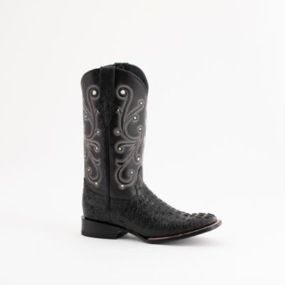 Ferrini Men's Caiman Crocodile Print Cowboy Boots
