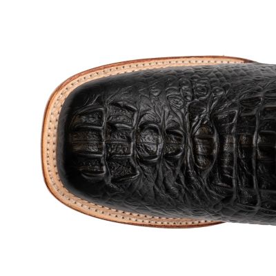 Image showing  Men's Caiman Crocodile Print Cowboy Boots