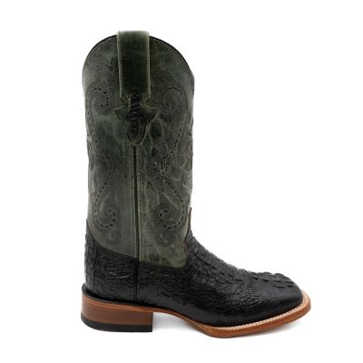 Image showing  Men's Caiman Crocodile Print Cowboy Boots