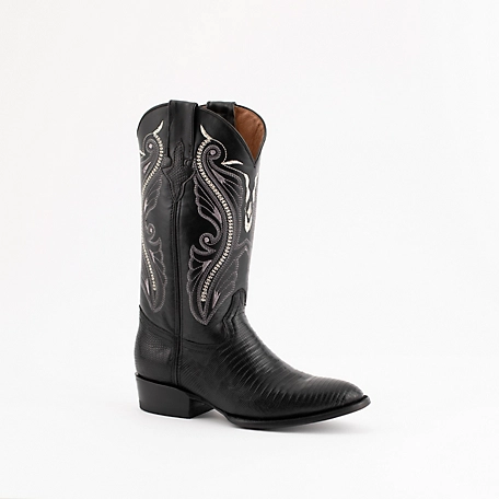 Ferrini Teju Lizard R-Toe Western Cowboy Boots
