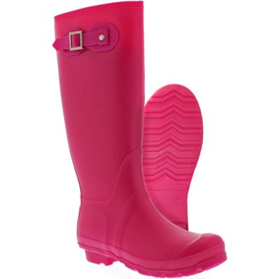 womens pink rain boots