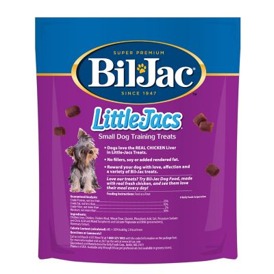 Image showing  Little Jacs Chicken Liver Small Dog Training Treats, 10 oz.