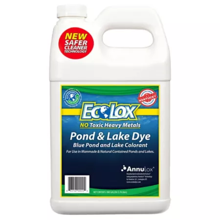 EcoLox Blue Pond and Lake Stain 1 gal. Pond Cleaners & Chemicals