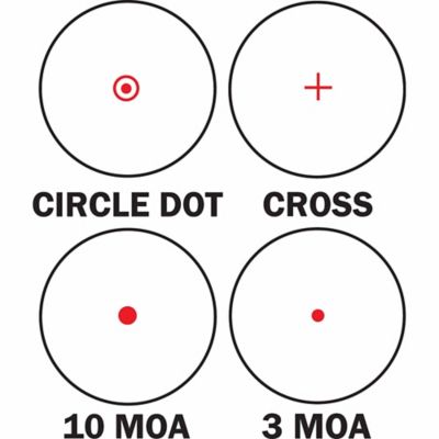 Image showing  1x Multi-Reticle IR Electro Sight Scope