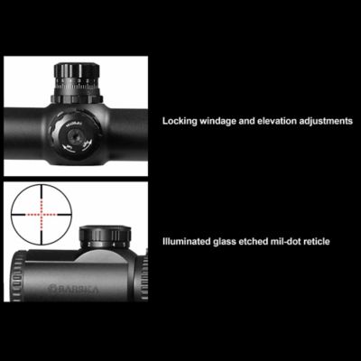 Image showing  6x-24x 60mm IR SWAT Sniper Rifle Scope