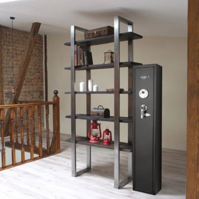 Image showing 6 th Barska 4 Long Gun 1.83 cu. ft. Biometric Lock Gun Safe, Black