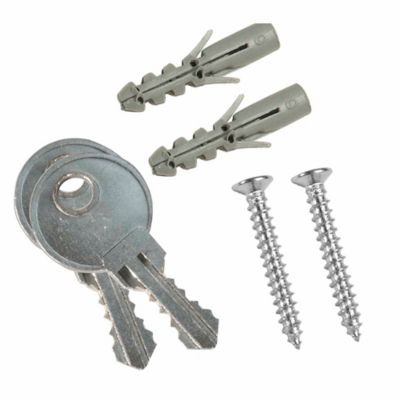 Barska 48 Key Hook Wall Mount Cabinet Safe w// Key Lock in Tan AX11692