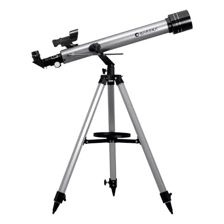 Barska 80060 Starwatcher Refractor Telescope 600 x 800 mm Metallic Silver Telescopes