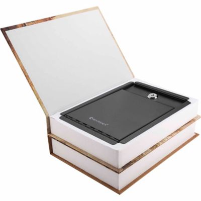 Image showing  Paris and London Dual Book Lock Box with Key Lock