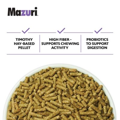 Image showing  Pelleted Timothy-Hay Based Rabbit Food, 5 lb. Pouch Bag