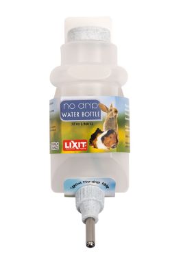 Battery heated water store bottle for rabbits