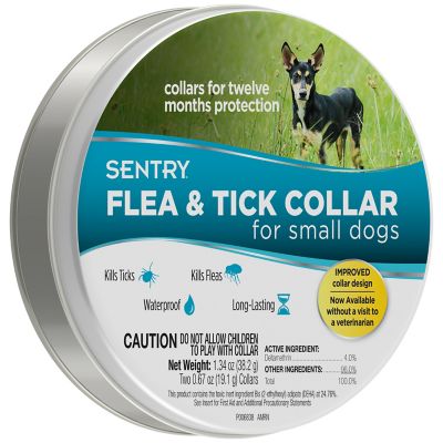 Image showing  Flea and Tick Collar for Small Dogs, 2 ct.