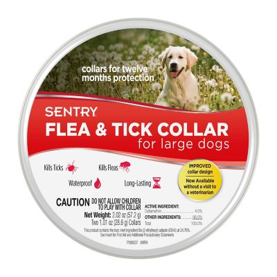 Sentry Flea \u0026 Tick Collar for Dogs 