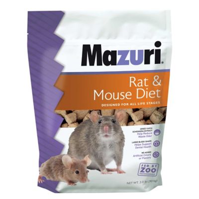 Mazuri Pelleted Rat and Mouse Food, 2 lb. Bag