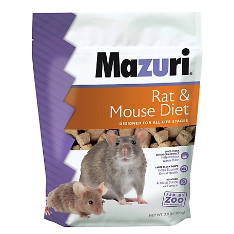 Mazuri Rat & Mouse Food, 2 lb Bag